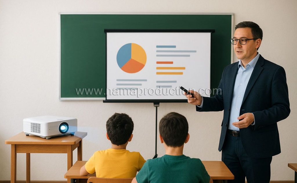 انتخاب ویدئو پروژکتور برای کلاس درس