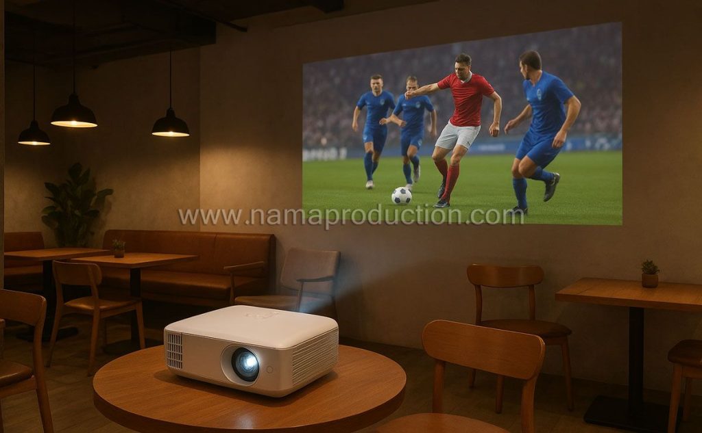ویدئو پروژکتور برای کافی‌شاپ